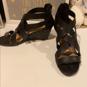 Black sandals